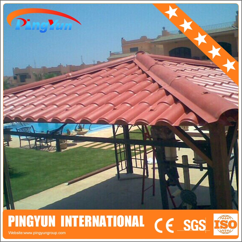 China Factory Supply Good Price Roma Synthetic Resin Roof Tile ASA PVC UPVC Roofing