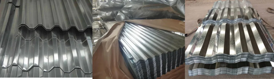 Lowest Price Gi Roofing Building Material PVC Film Galvanized Steel Roof Zinc Coating Corrugated Roofing Sheet