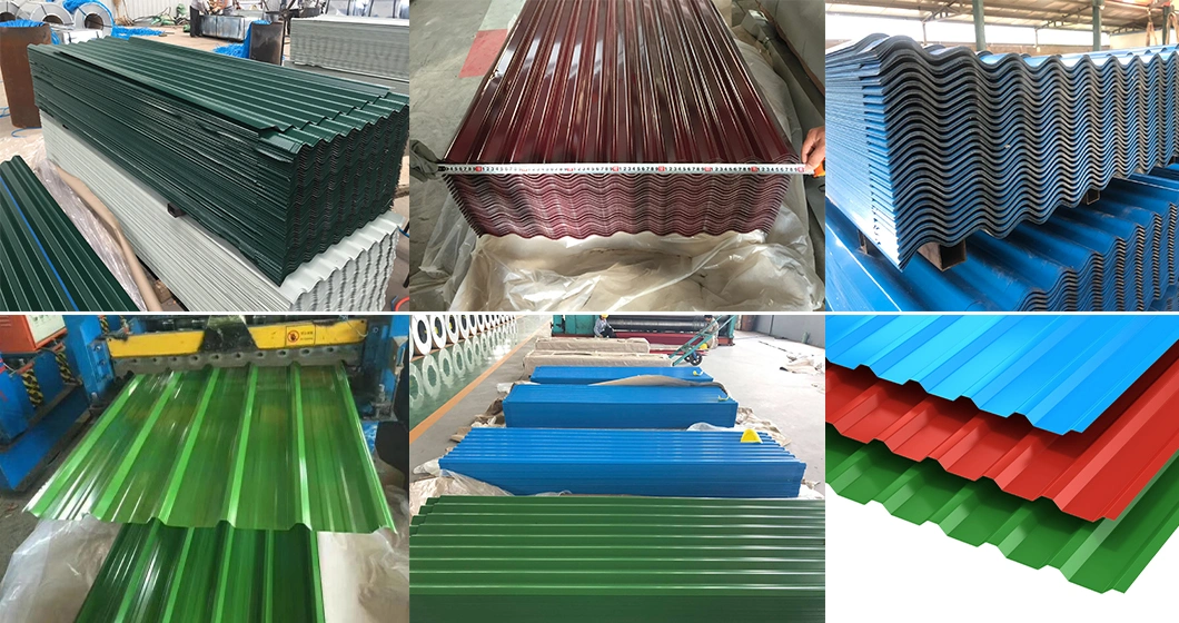 Factory Supply Price PVC Roof Tile Anti Corrosive Trapezoidal Wave UPVC Roofing Sheet for Warehouse